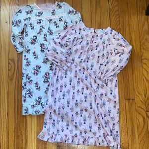 Girls' Long Sleeve Nightgown Set